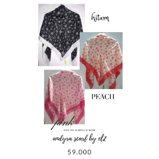 Andyra scarf by el2 elhijab