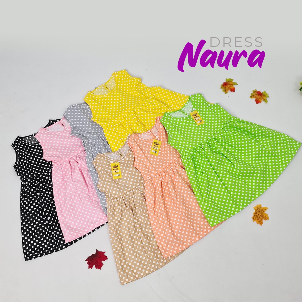 [POLKADOT] Premium Dress Aneka Dress Daster Anak Balita Bayi Premium