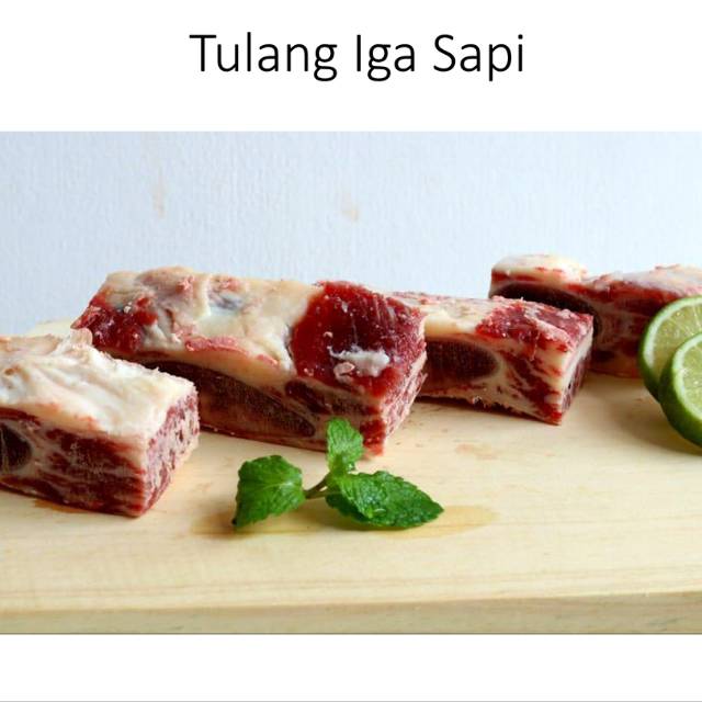 Jual Tulang Iga Sapi 1kg Shopee Indonesia