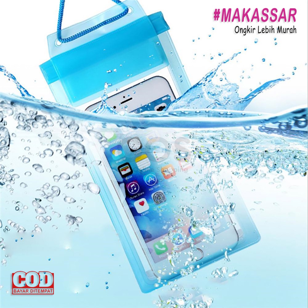 SARUNG HP ANTI AIR WATERPROOF CASE HANDPHONE POUCH BAG COVER HP ANTI AIR UNIVERSAL CASE HP ANTI AIR
