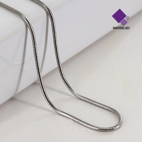 Kalung Rantai Ular 925 Sterling 2mm Dengan Gesper Lobster Untuk Wanita