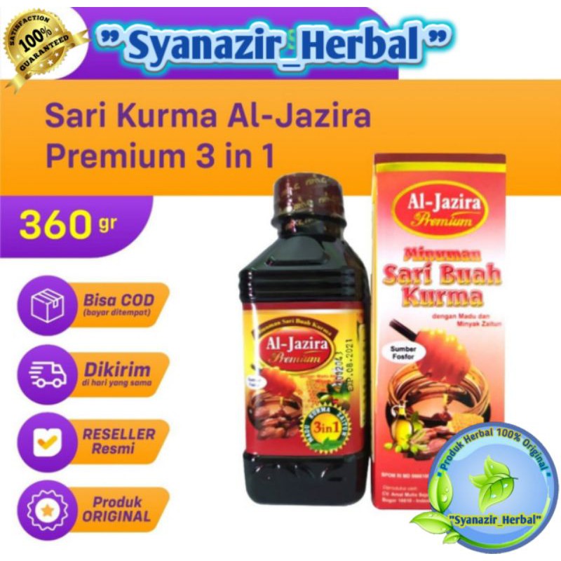 

Sari Kurma Al Jazira Premium 3 In 1 360gr Original