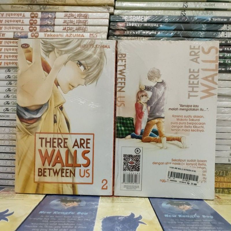 komik baru &amp; original segel - there are walls between us vol 2