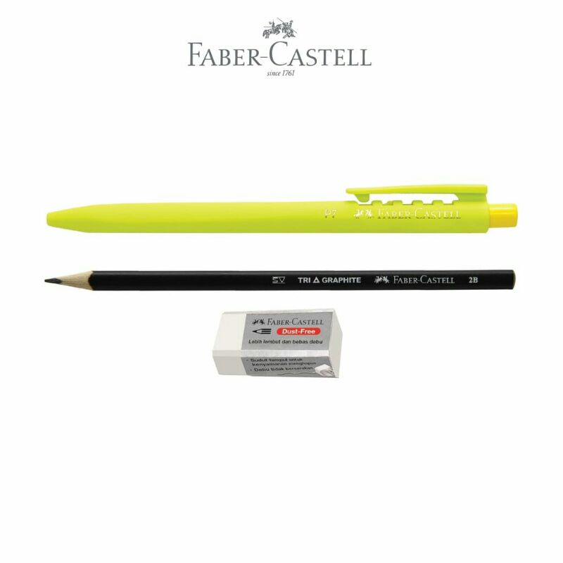 

Faber-Castell Paket lengkap Ballpoint, Pen, dan Penghapus