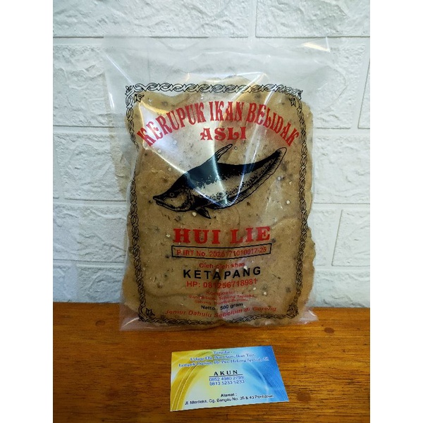 

KERUPUK IKAN ASLI BELIDAK KETAPANG HUILIE