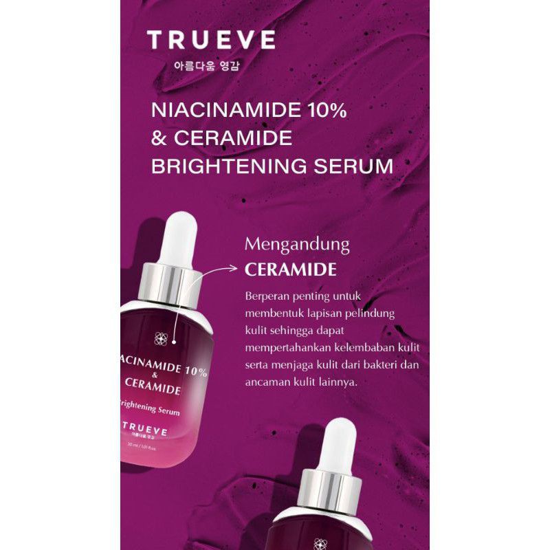 Trueve NIACINAMIDE 10% & CERAMIDE Brightening Serum