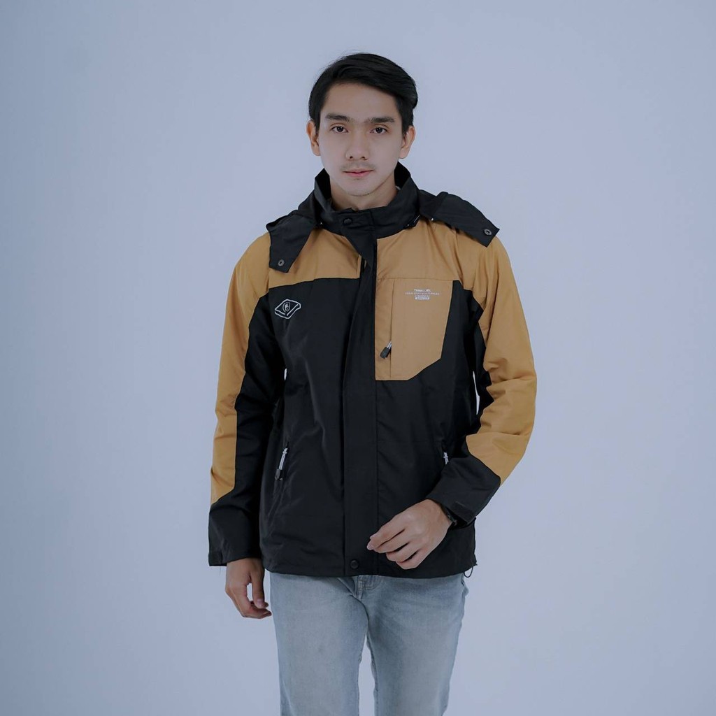 BENITO Outdoor Jacket Jan Black Yellow
