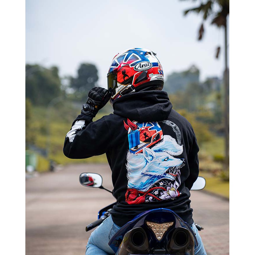 Hoodie PROSTREET X WHITE FOX M L XL