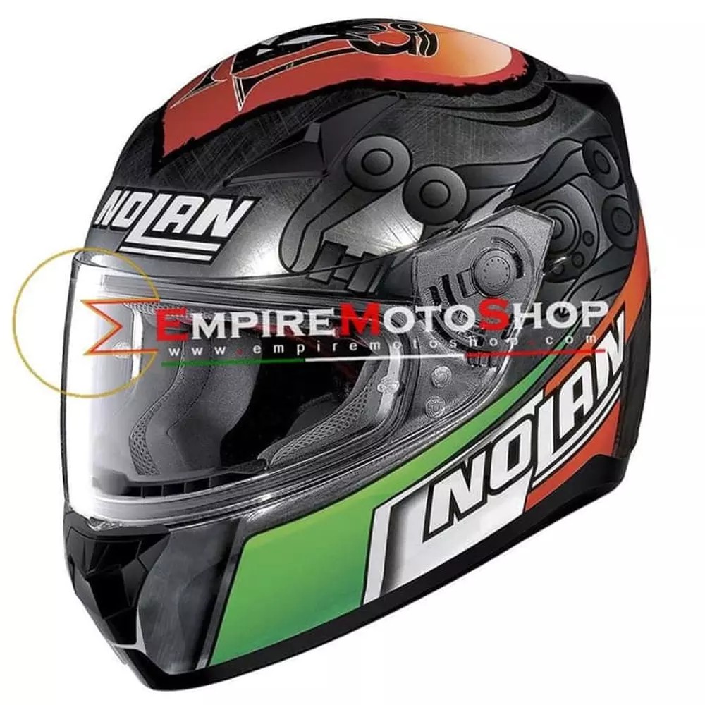 Helm Nolan N60.5 Melandri Scratched Chrome N605