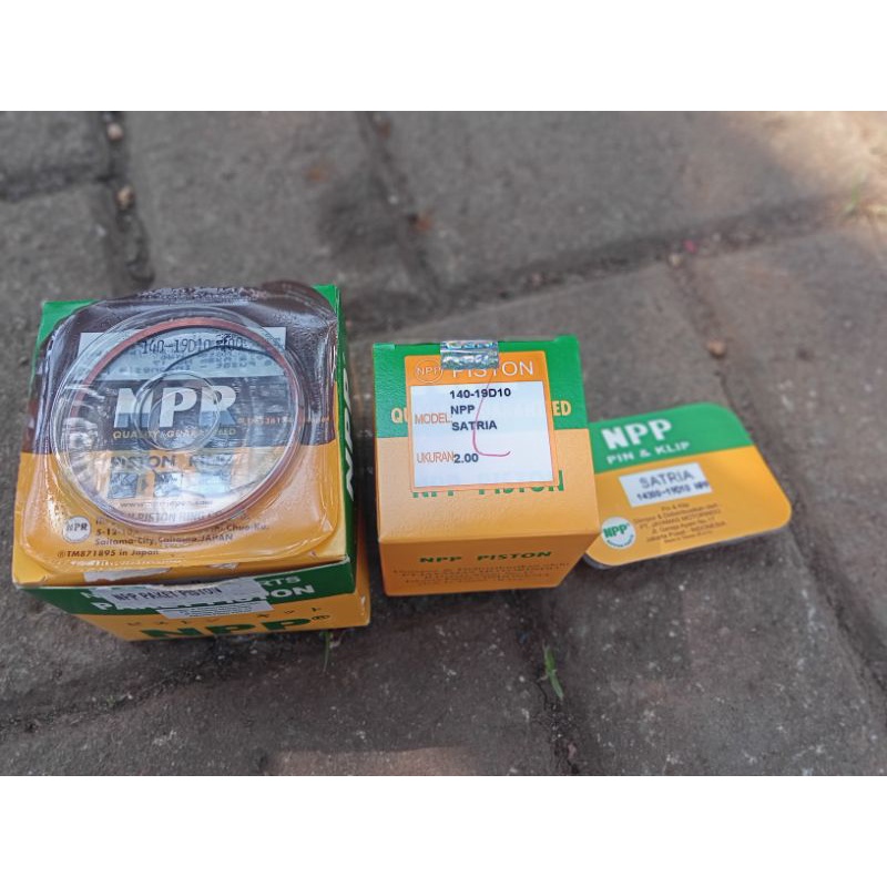 Piston Kit NPP OS 200 Satria 2 Tak 120 R/Hiu/S