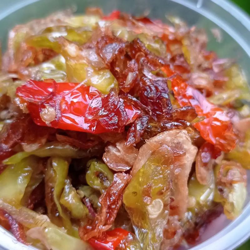 

sambal cacah bu'de hoon ( tanpa ikan )