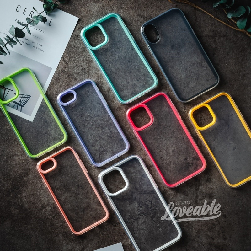 [PRE-ORDER 14 HARI] PO bumper 2 in 1 case for iphone 7 8 plus x xs max xr