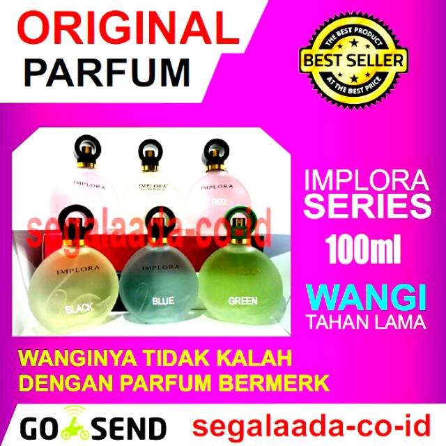 PARFUM MURAH IMPLORA SERIES ( 306,304,309,313, 308,307 )/PARFUM MURAH/PARFUM CEWEK/PARFUM COWOK