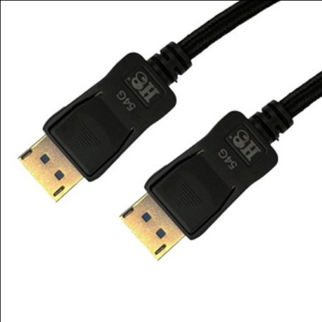 Kabel Displayport 54G Versi 2.0 Up To 10K 1 Meter HINEIGHT - H8-DP2V1