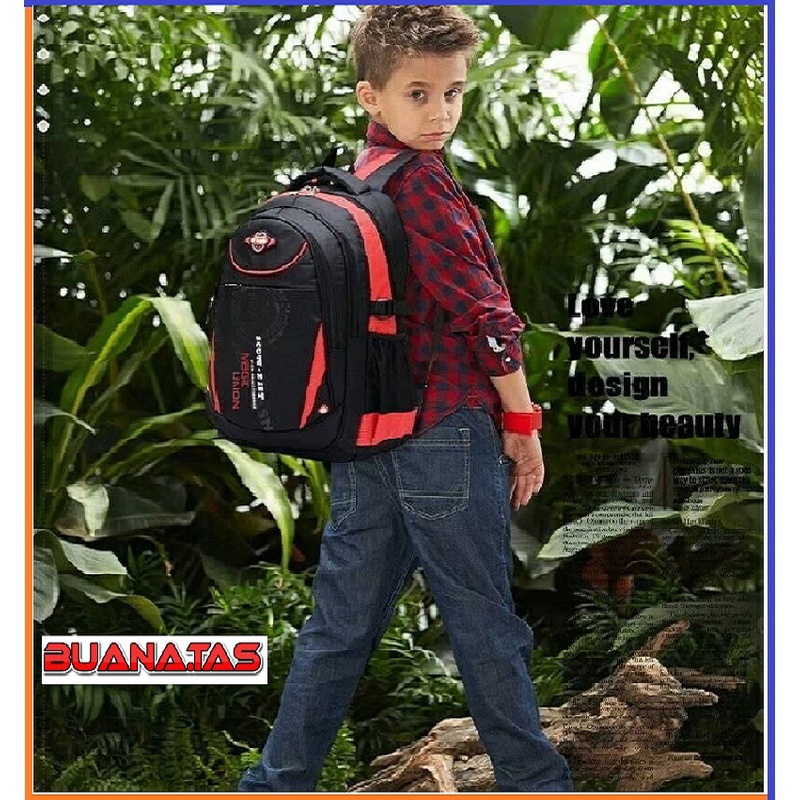 BATOSAI POLO - Tas Ransel Anak Sekolah Karakter Fashion Kids Backpack Cute Murah