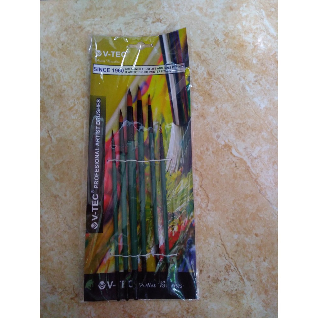 

kuas set v-tec type 9041
