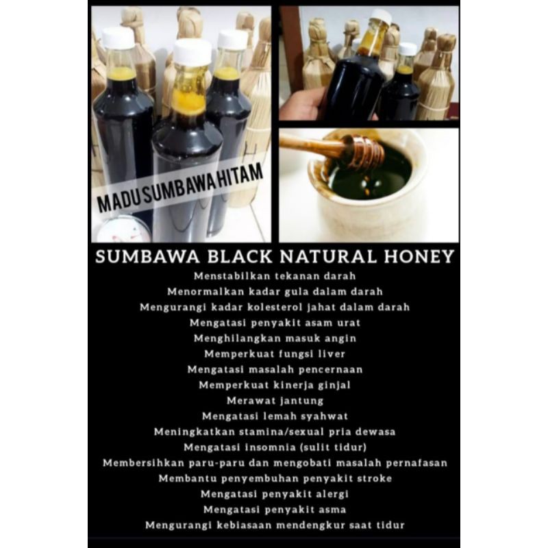

Madu Hitam Sumbawa
