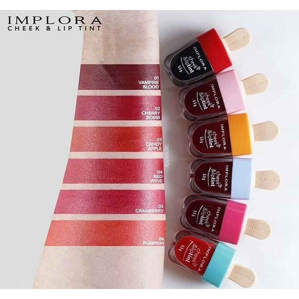 Implora Cheek &amp; Liptint | Impora Cheek &amp; Lip Tint Liptin Original BPOM