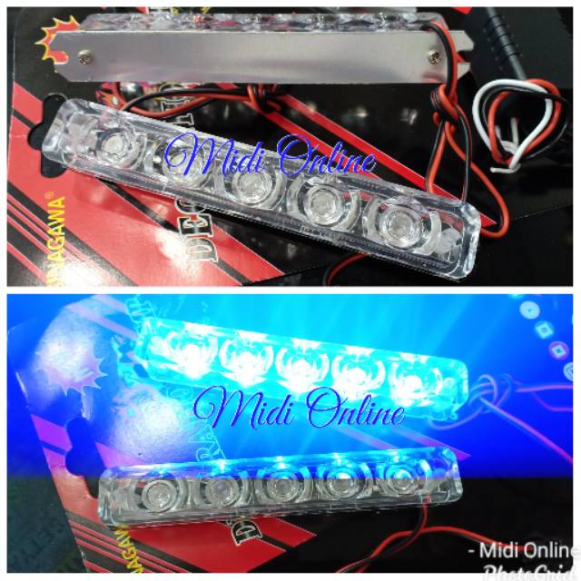 Lampu Led Epistar 5Mata Bulat - Lampu Led 5 Mata Bulat