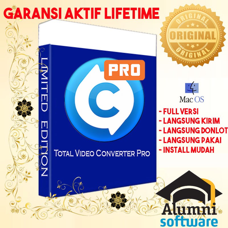 [FULL VERSION] Total Video Converter Pro Mac - GARANSI AKTIVASI