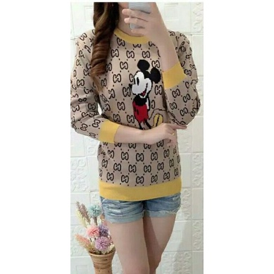 SWEATER RAJUT MICKEY MOUSE DISNEY