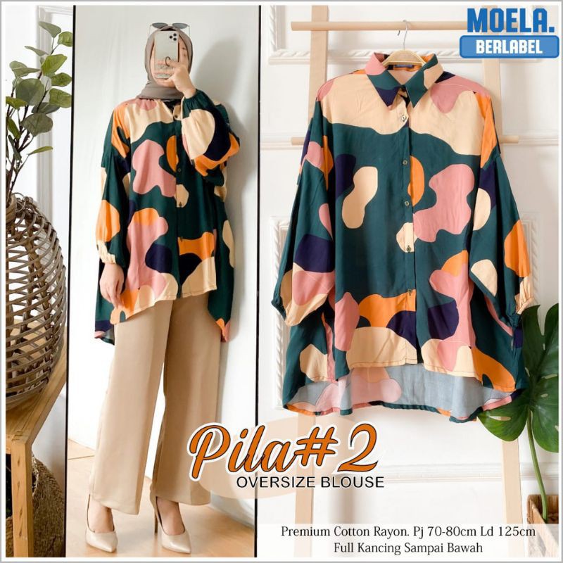 PILA TUNIK OVERSIZE BY MOELA / TUNIK PILA MOELA