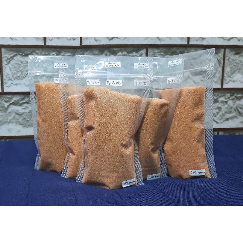 

Garam Himalaya 250 gram Pink Himsalt Original Premium Natural Super Food