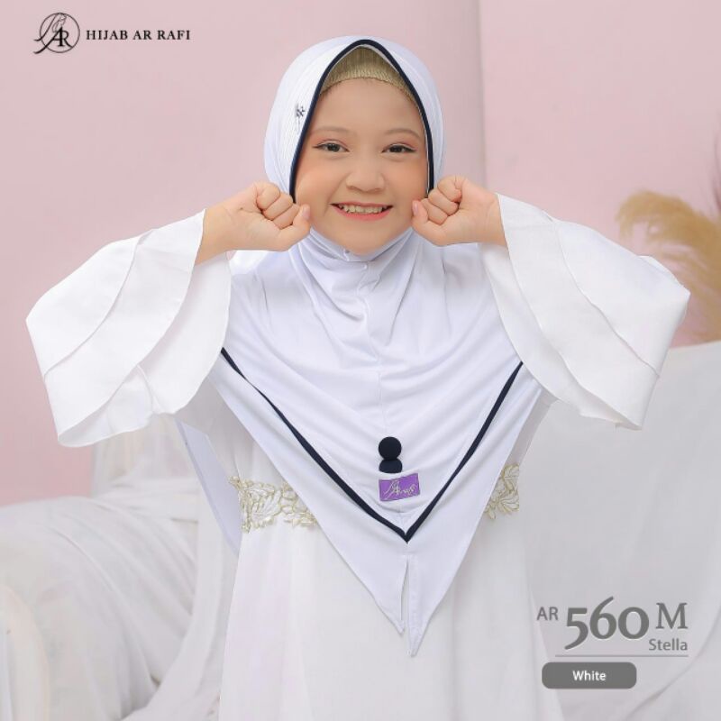 COD✔AR 560 Hijab Arrafi ORI | KERUDUNG ANAK | ARRAFI KIDS | KERUDUNG SEKOLAH ANAK | ORI BRANDED ARRA