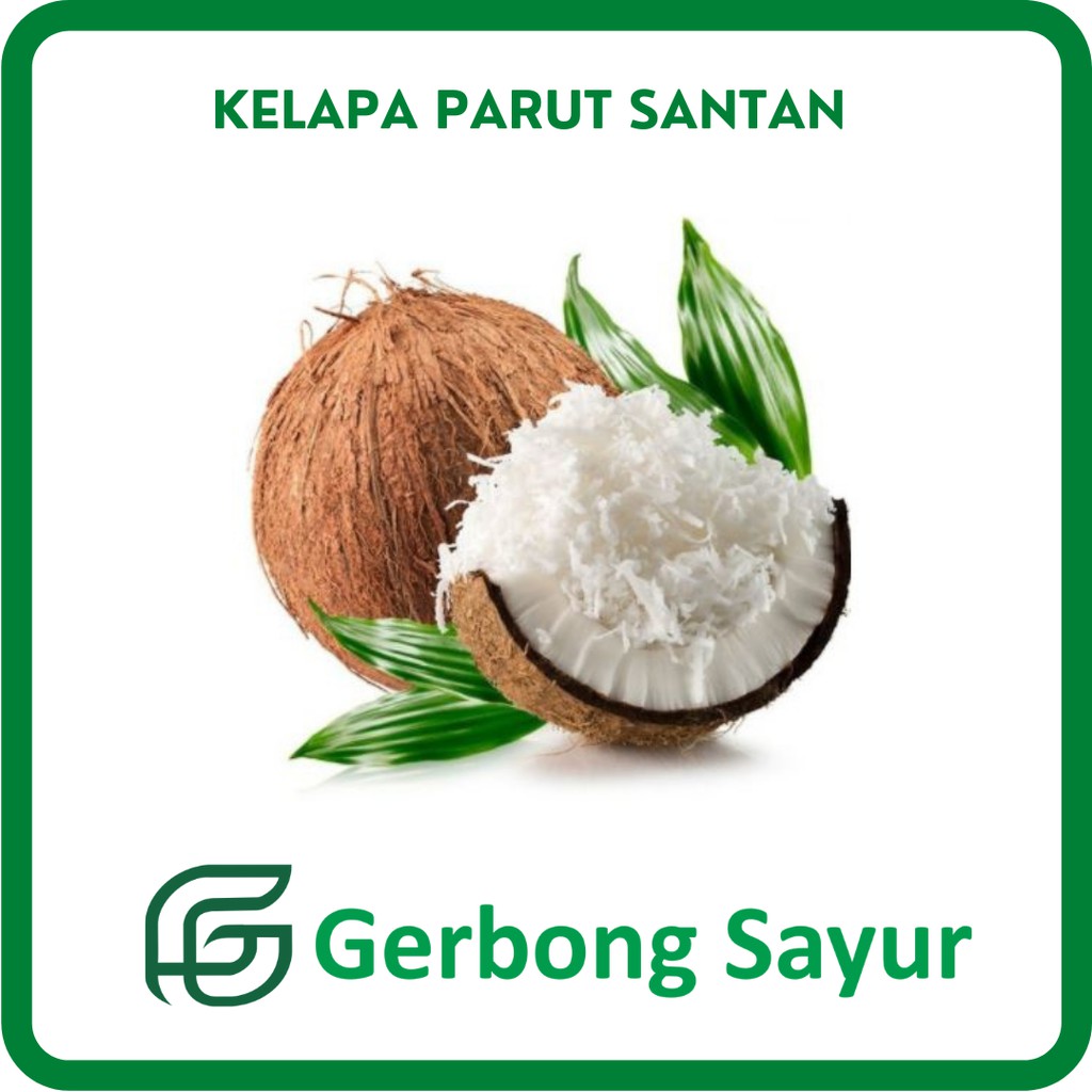 

Kelapa Parut Santan Kupas Segar Bersih - 1