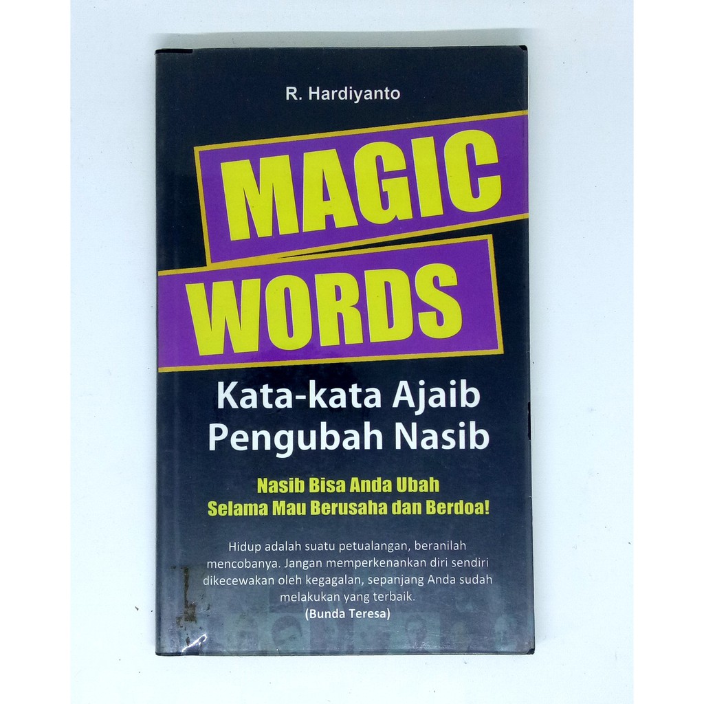 

Marketpoint Buku Magic Words Kata-kata Ajaib Pengubah Nasib