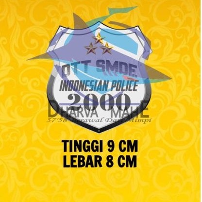 

Stiker DTT SMDE, Ikatan alumni dikmaba polri 2000,