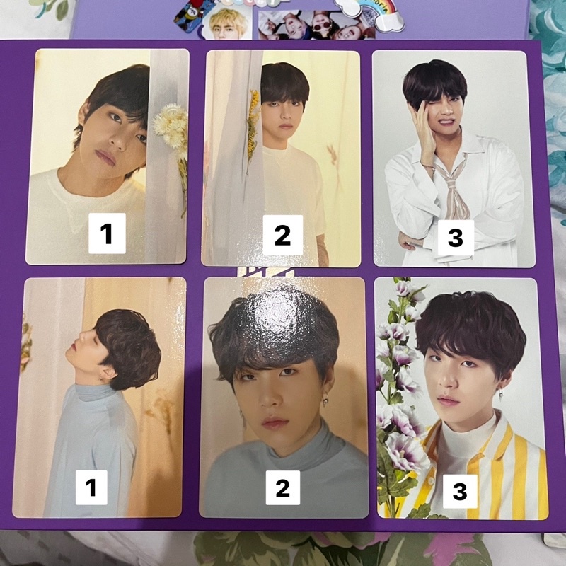 MPC Photocard PC V Suga Taehyung Yoongi BTS Love Yourself LY Tour Korea