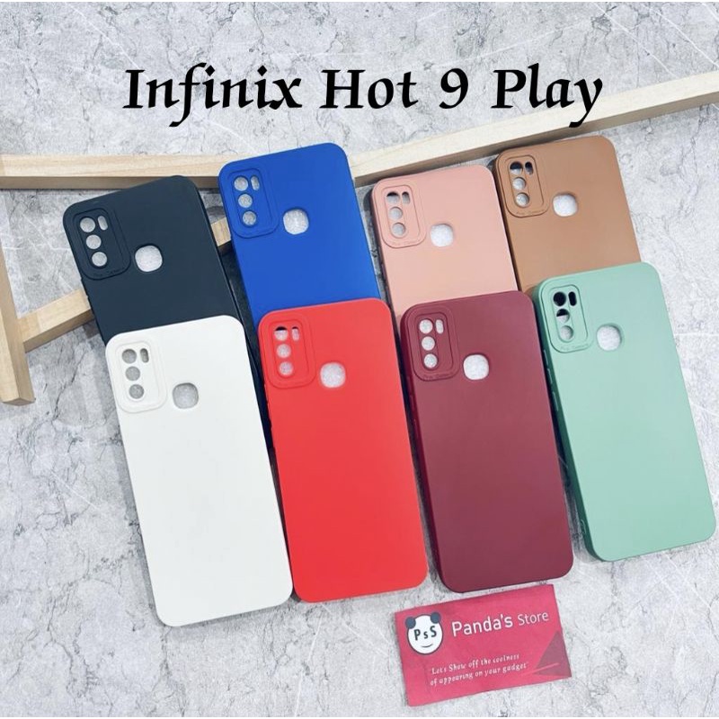 Softcase Pro Camera Infinix Hot 9 Play Candy Case Full Color 3D Silikon TPU
