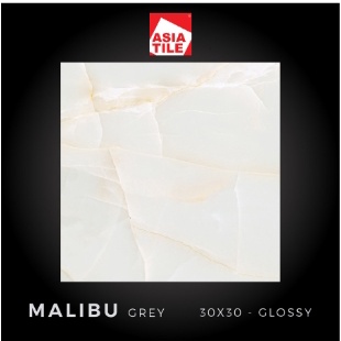 MALIBU GREY GLOSSY UK.30X30 DINDING LANTAI KERAMIK ASIA TILE