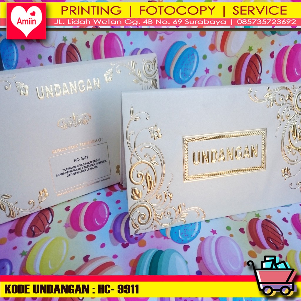 Undangan [Kode : HC-9911]