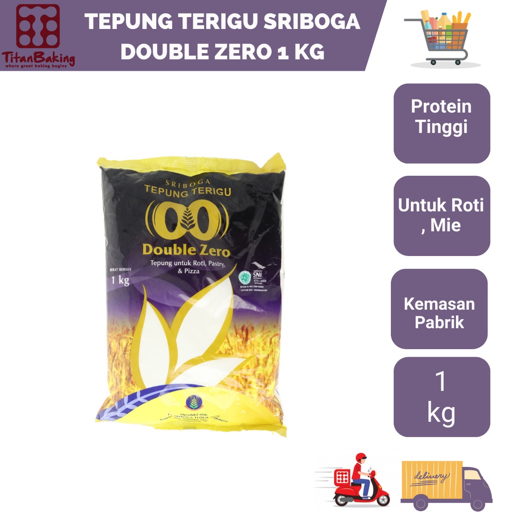 

Tepung Terigu Sriboga Double Zero 1kg