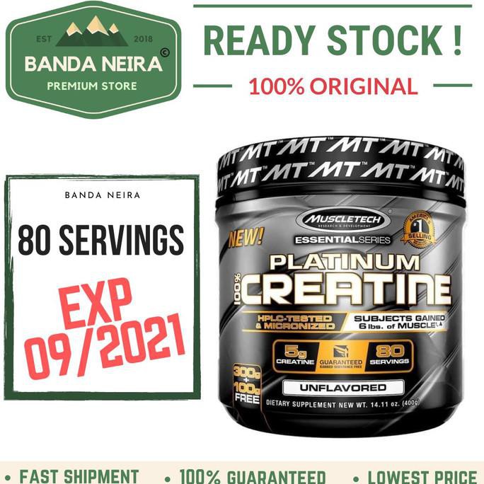 Spesial - Muscletech Platinum Creatine - 80 Servings