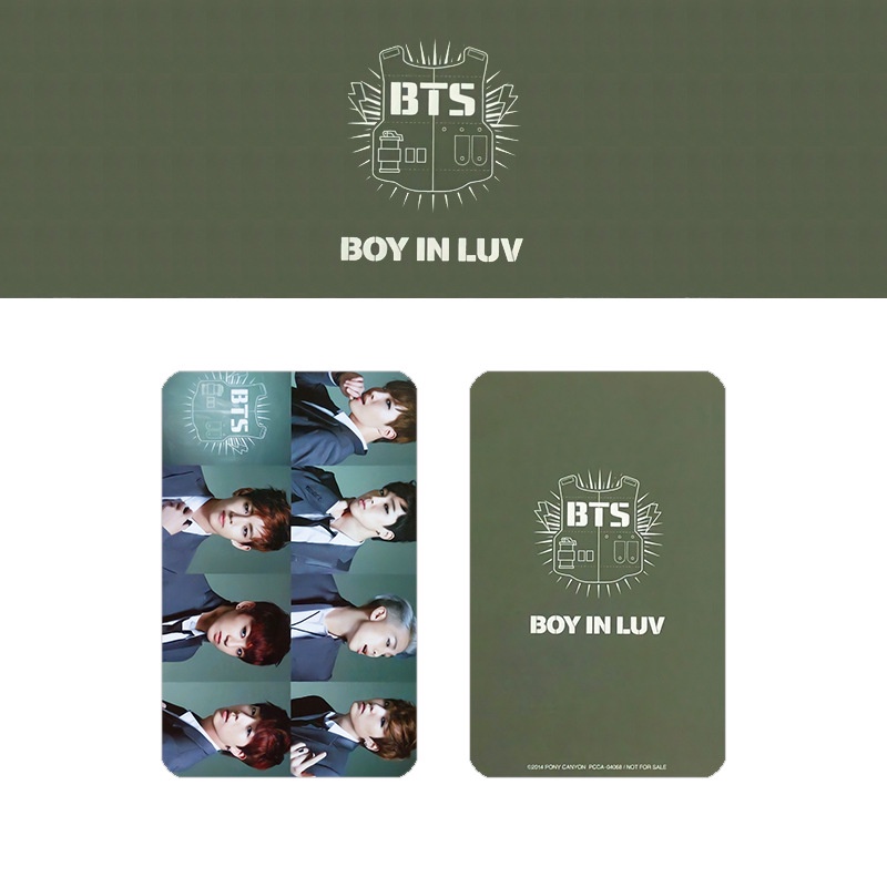 8pcs Kartu Lomo Foto BTS Bangtan Boys SUGA JiMin V RM Jin J-Hope Jung Kook