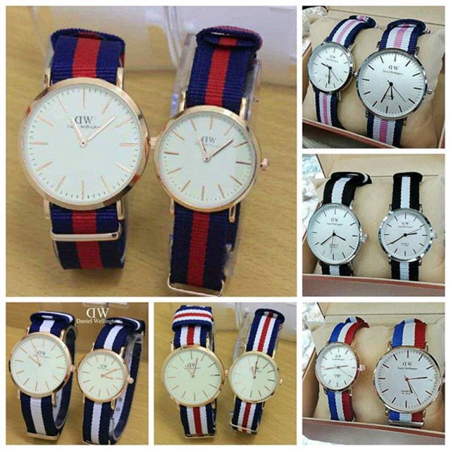 Jam tangan couple DW