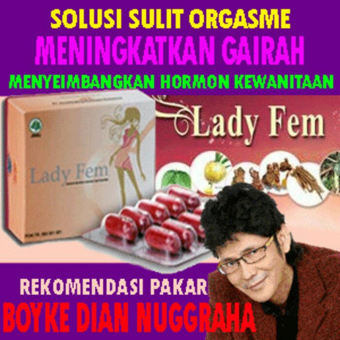 LADYFEM ORIGINAL BY DR. BOYKE - OBAT KEPUTIHAN, NYERI HAID, KISTA