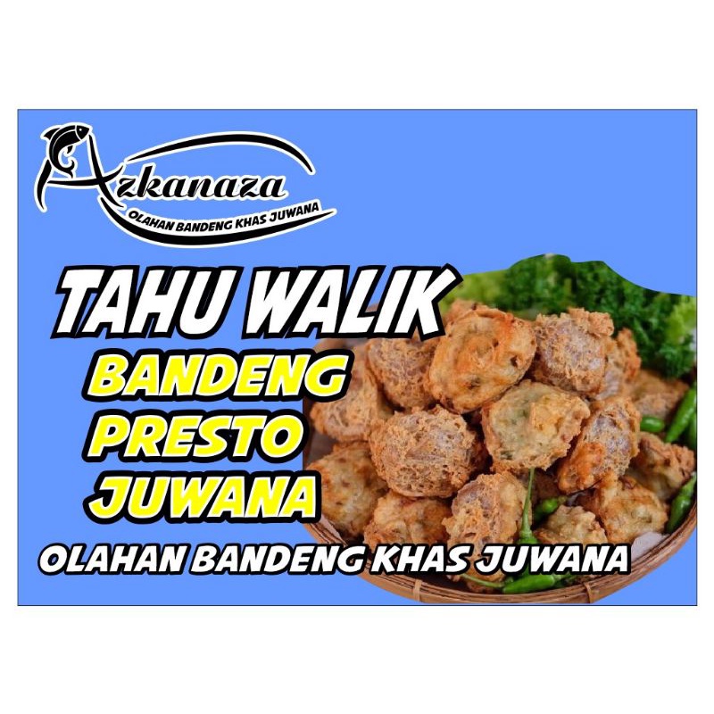 

(isi 10pcs/pack) Tahu Walik Bandeng Presto Duri Lunak khas Juwana(1kg isi 2pack)
