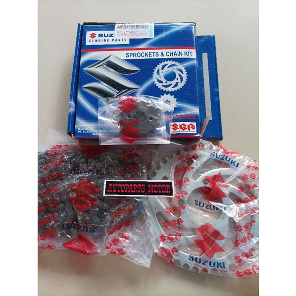 GEAR SET SUZUKI SATRIA FU LAMA/FU OLD/FU THAILAND SAMPAI 2012
