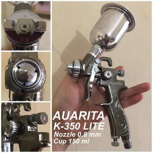 Paling Murah     Spray gun HVLP Auarita K-350 HIGH QUALITY