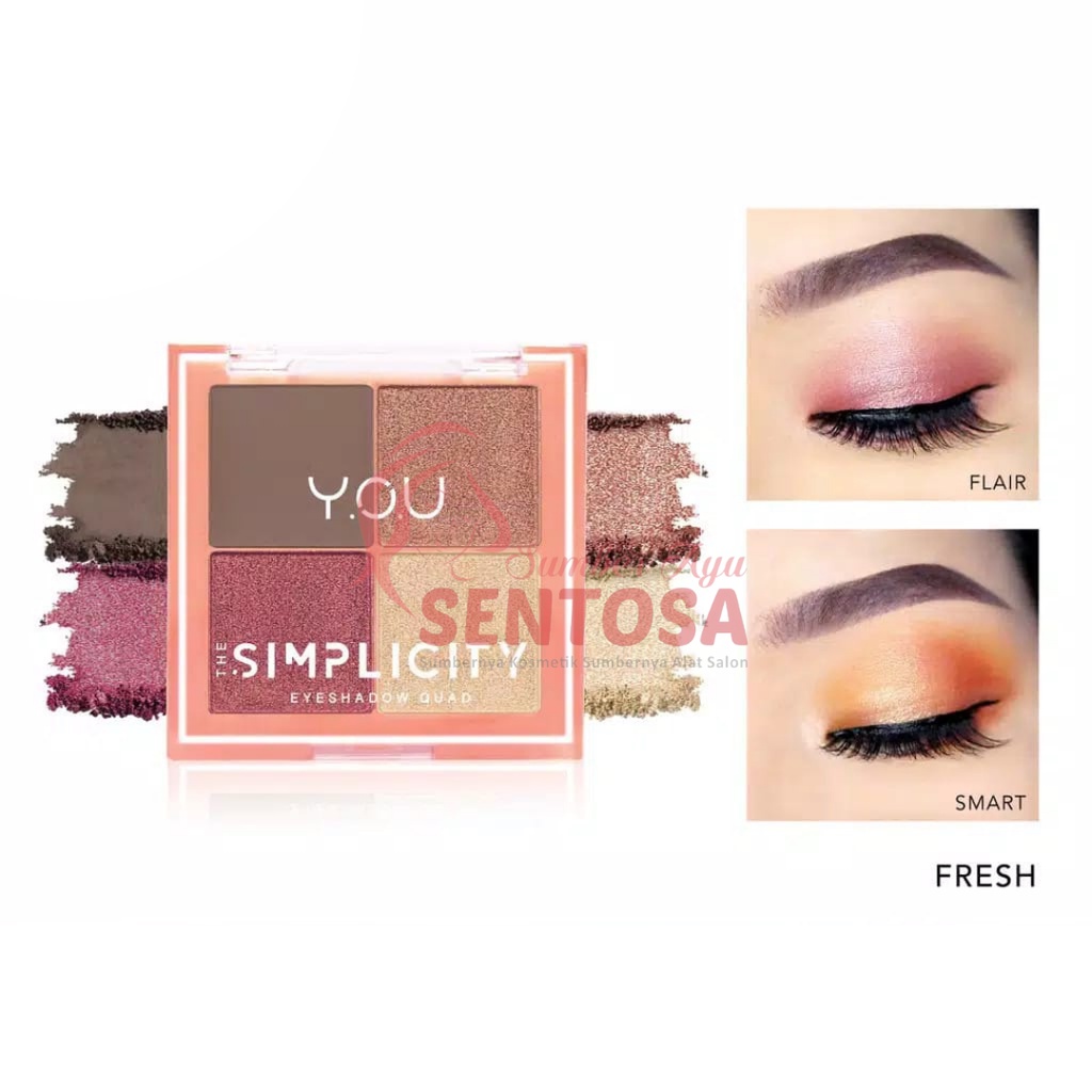 YOU THE SIMPLICITY EYESHADOW QUAD Z 15GR