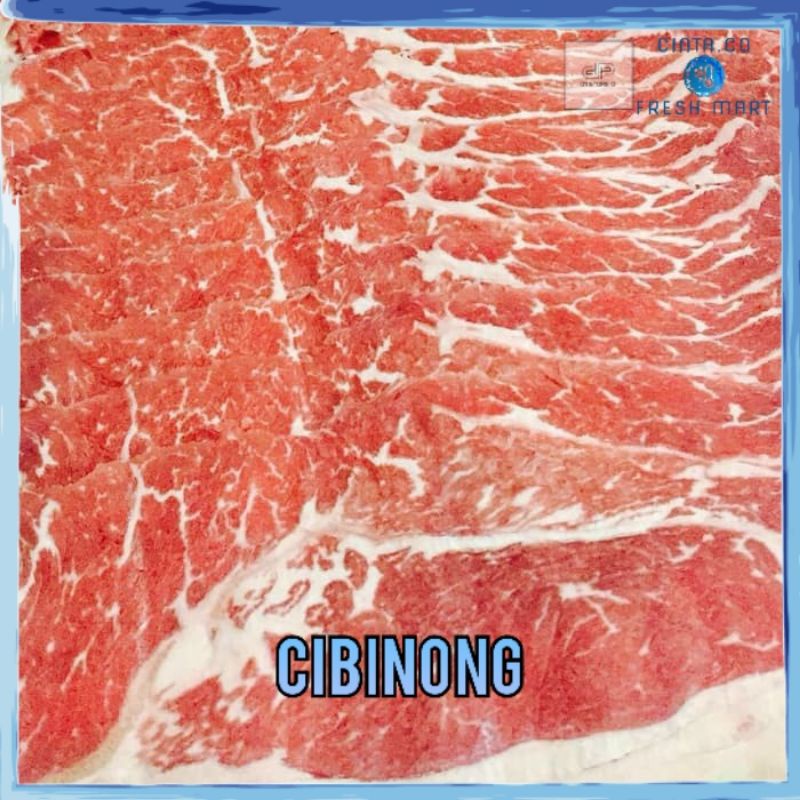 

Daging Sapi Slice / AUS Beef Slice / BBQ & Grill / Sukiyaki Yakiniku Shabu 500gr - Cibinong