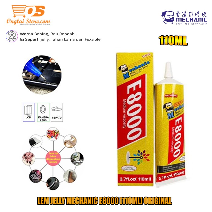LEM JELLY MECHANIC E8000 [110ML] ORIGINAL