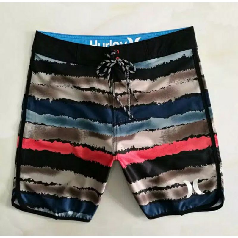 Hurley Celana Pendek Pantai Longgar Quick Dry Untuk Pria A 10061