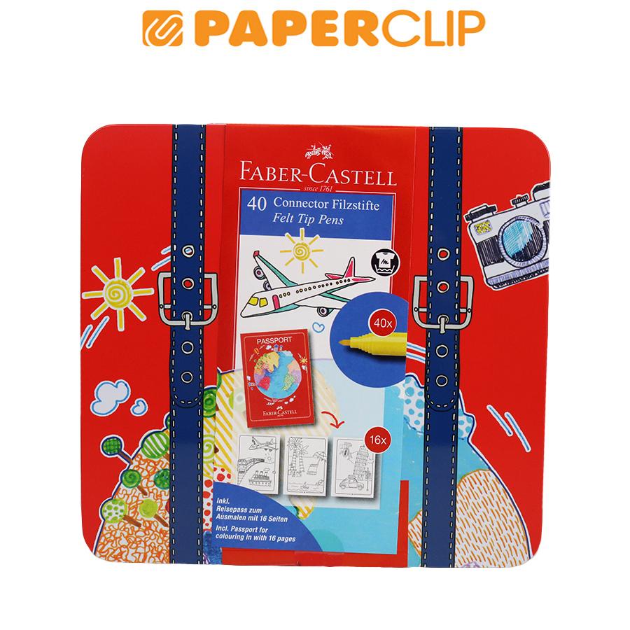 

SPIDOL FABER CASTELL CONNECTOR TIN CASE 155535 40 COLOURS