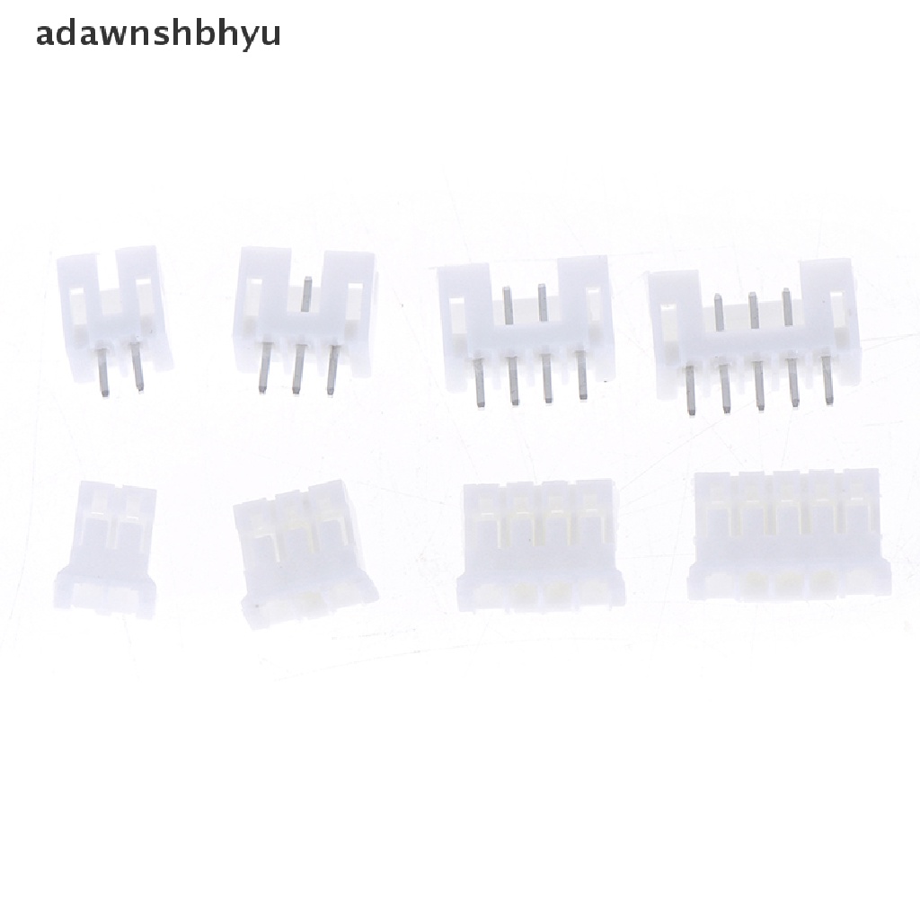 Adawnshbhyu 230pcs PH2.0 2p 3p 4pin 2.0mm pitch terminal kit pin header Konektor JST