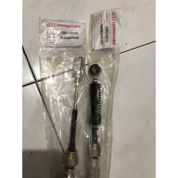 kabel handle transmisi toyota Soluna model ujung lubang kotak 1pc 33821-oa010
